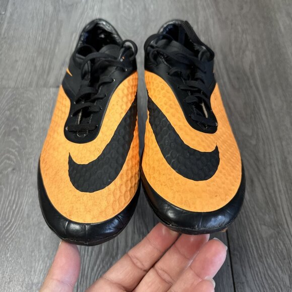 Nike Hypervenom Phelon FG Orange Black Cleats 599730-008 US 7 UK 6 Rare